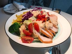 烟熏鸡肉沙拉-魏客咖啡(中铁中心店)