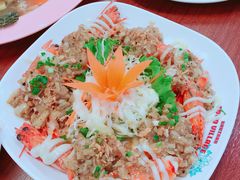 -班赞海鲜市场胖阿姨加工点