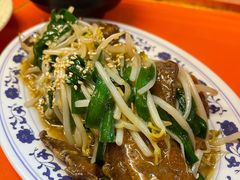 韭菜炒猪肝-拉面莊夢語＆中华料理八椿