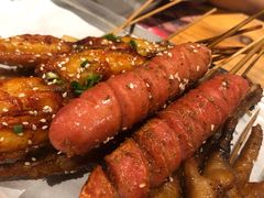 烤台湾香肠-木屋烧烤(龙岗南联店)