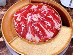 澳洲牛五花-猪啊牛呀羊啊铜盘烤肉(正大广场店)