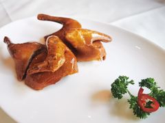 玻璃脆皮妙龄乳鸽-利苑酒家(金宝店)