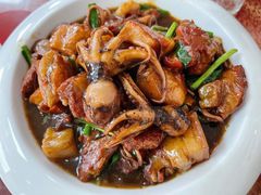 八爪鱼炖五花肉-叶存利海鲜大馅饺子(海宁路总店)