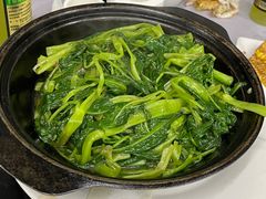 虾酱空心菜-凤城康记饭店