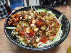 茄子卤面-大姨捞面(新安花园店)