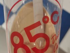 桃之味乌龙鲜奶茶-85度C(上海中原城市广场店)