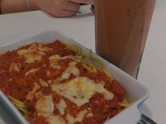 芝士焗肉酱意粉-金利茶餐厅(中船汇店)