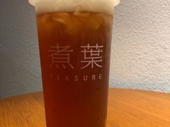 冰摇桃气乌龙茶-煮叶(悠唐广场店)