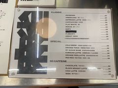菜单-麻雀咖啡SPARROW COFFEE(十全街店)