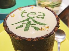 手工奶盖茶-茶是一枝花泡茶店