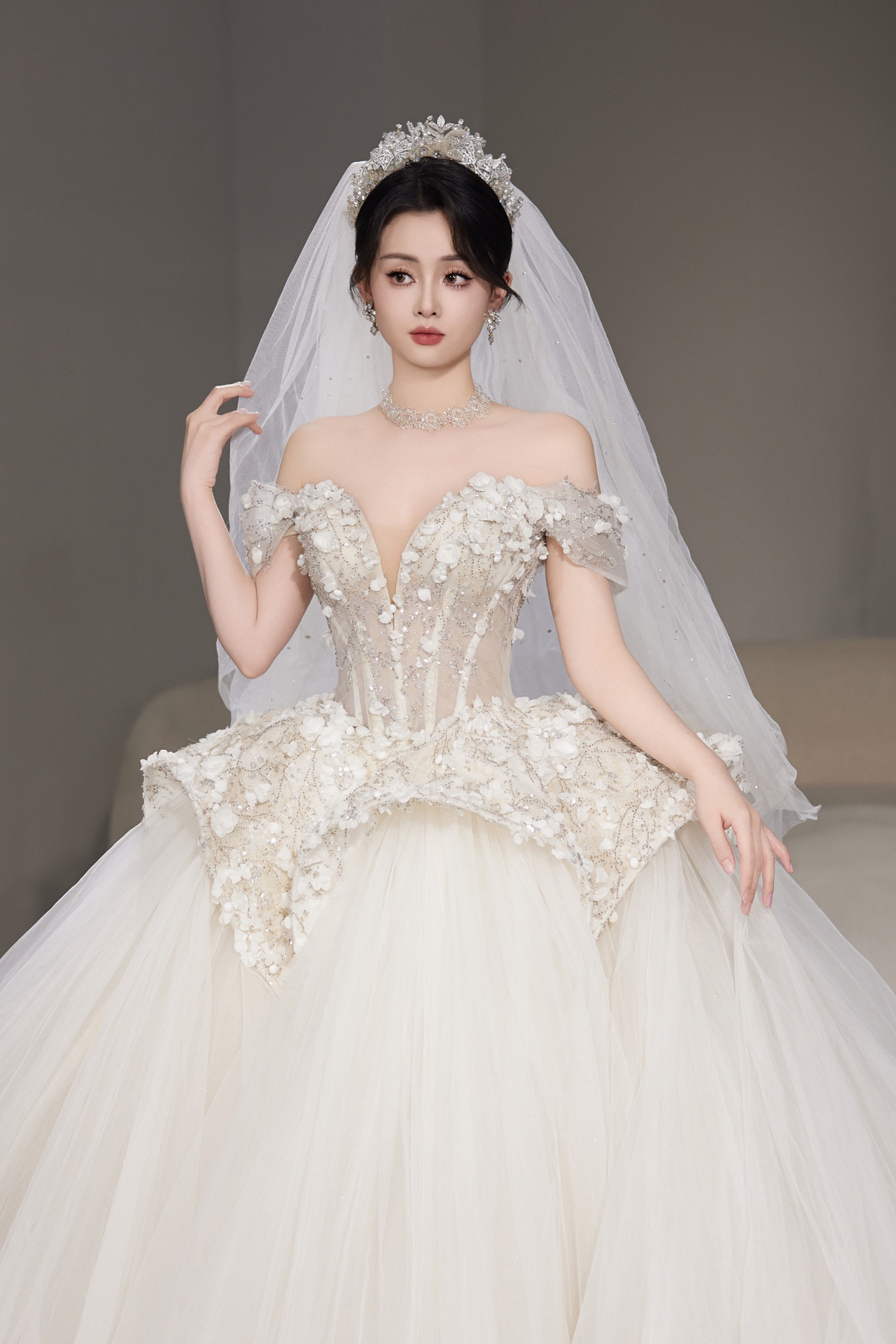 新娘的华美婚纱～