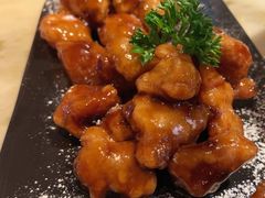 雪花糖醋里脊-绿茶餐厅(布吉万象汇店)