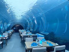 -海棠湾洲际-涛·海底餐厅·美人鱼·自助餐·海底隧道