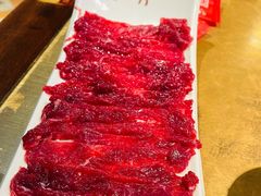 鲜牛肉-左庭右院鲜牛肉火锅(新梅广场店)