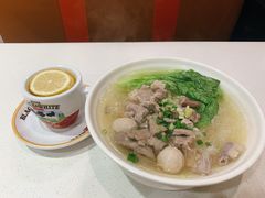 招牌肉丸猪杂汤米粉-锦园春香港茶餐厅(西海湾旗舰店)