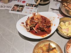 -草家酱蟹炭火烤肉店(珲春南路一店)