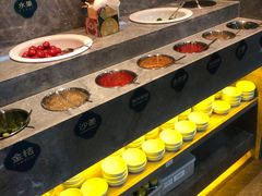自助调料区-润园四季椰子鸡火锅(南山海岸城店)