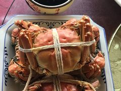 清蒸大闸蟹-临水阁农家乐饭店