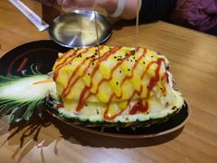 菠萝沙拉-小木屋米酒店总店