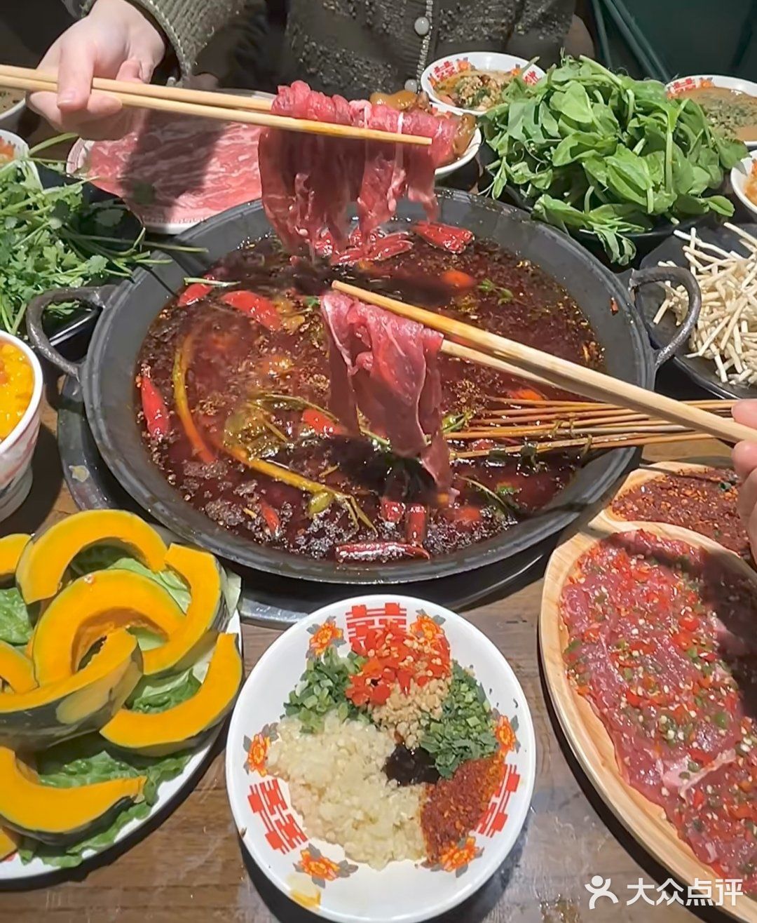 今天又被火锅征服了!