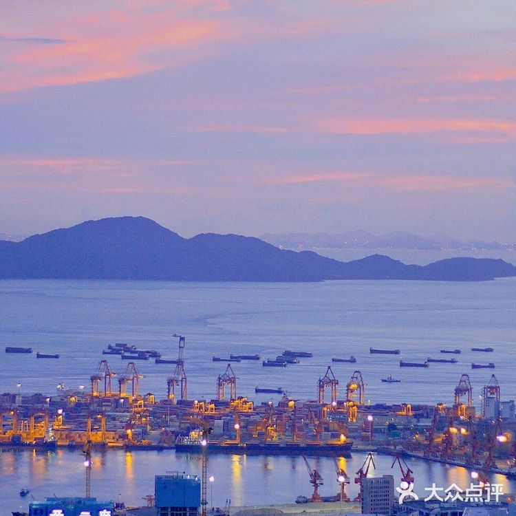 手机调色教程·黄油相机·南山公园的晚霞