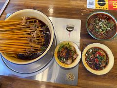 -拈签一笑黄牛肉辣卤串串