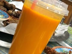 现榨沙棘汁-阿吾丹的烤羊·新疆菜·抓饭·拌面(乌尔禾店)