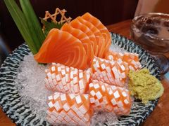 三文鱼刺身-山葵家居酒屋(天目里店)