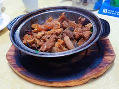 红焖牛杂煲-华源餐厅·海鲜大排档(日月贝店)