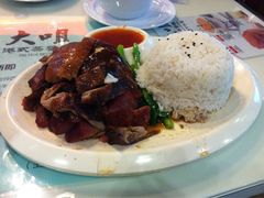 双拼饭（叉烧+烧鸭）-新大咀港式茶餐厅(宝山万达店)