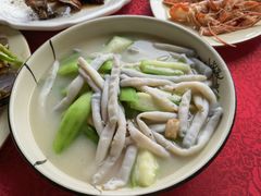 丝瓜浸沙虫-棠记海鲜餐厅(南朗镇店)