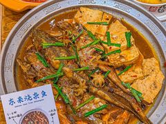 -东来菜馆•手抓海鲜家常菜•海鲜锅贴(鸽子窝店)