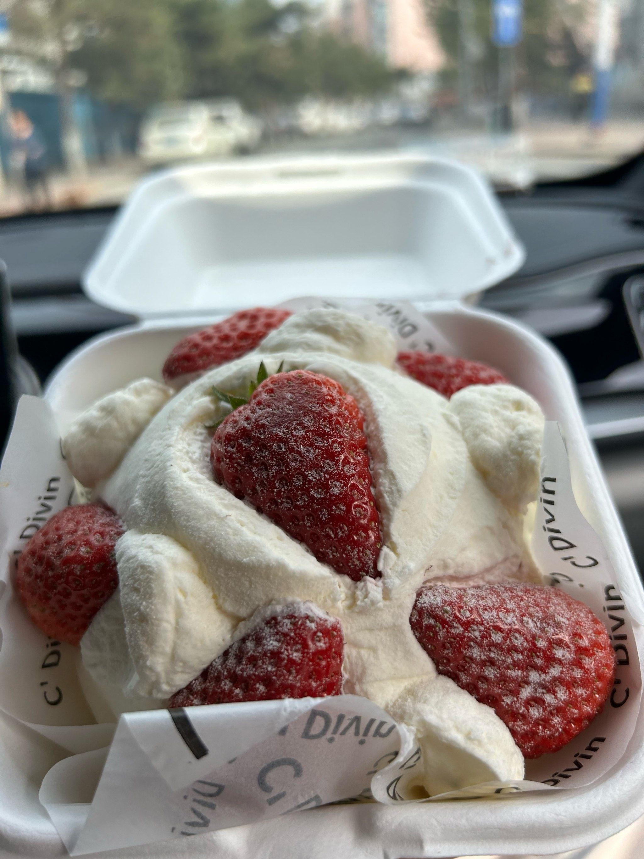 这么顶的奶油草莓便当蛋糕只有长春才有吗