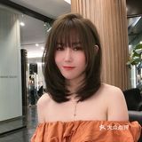 分享一款非常修饰脸型的发型、初恋头