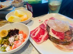 五花肉-佰烧海鲜烤肉火锅自助(世茂国际广场店)