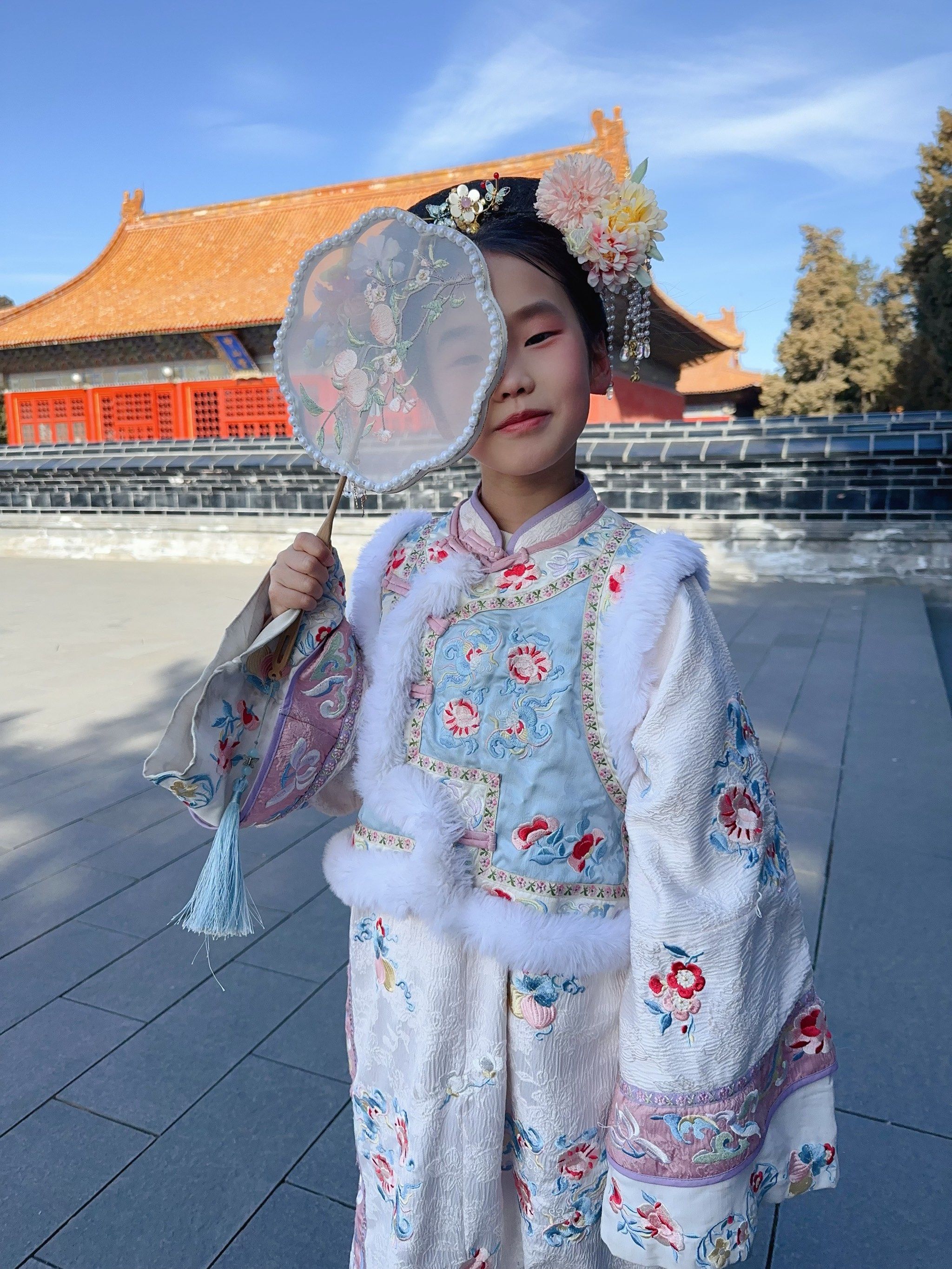 今天是北京城里的小格格