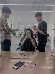 -茶发Salon·烫发染发理发