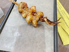 麻辣鱿鱼-宝记烧烤·碳锅羊肉·羊蝎子火锅·夜食社(文体路创始店)