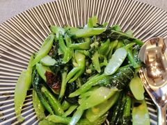 咸鱼炒芥兰-得丘礼享谷·玉兰苑