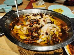 招牌水煮鱼-川旺角川粤融合菜•海景餐厅(星海广场店)