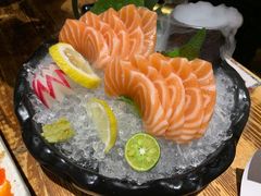 三文鱼刺身-小川洋风料理(街道口店)