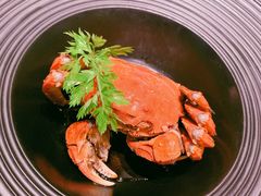 段誉熟醉蟹-北京泰富酒店-柏景轩中餐厅