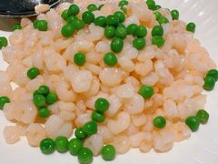 手剥河虾仁小豌豆-玫瑰厅上海菜(兴国路店)