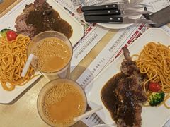 黑椒牛仔骨意面-新世界餐厅(万达店)