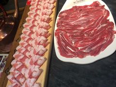 手切羊上脑-南门四季铜锅涮肉(左家庄店)