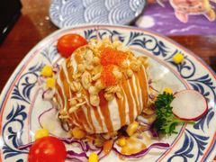 炸温泉蛋土豆泥沙律-仙隐小鹿中華の日料(正弘城店)