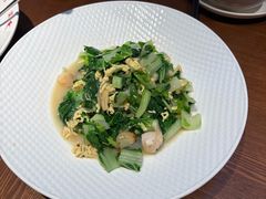 崂山小白菜炒扇贝柱-单家老院·院子里的青岛菜(沙子口店)