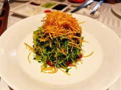 巧拌豆苗-四季民福烤鸭店(王府井灯市口店)