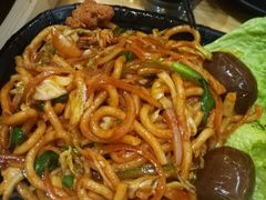 炒乌冬面-韩食味·小木屋(日照店)