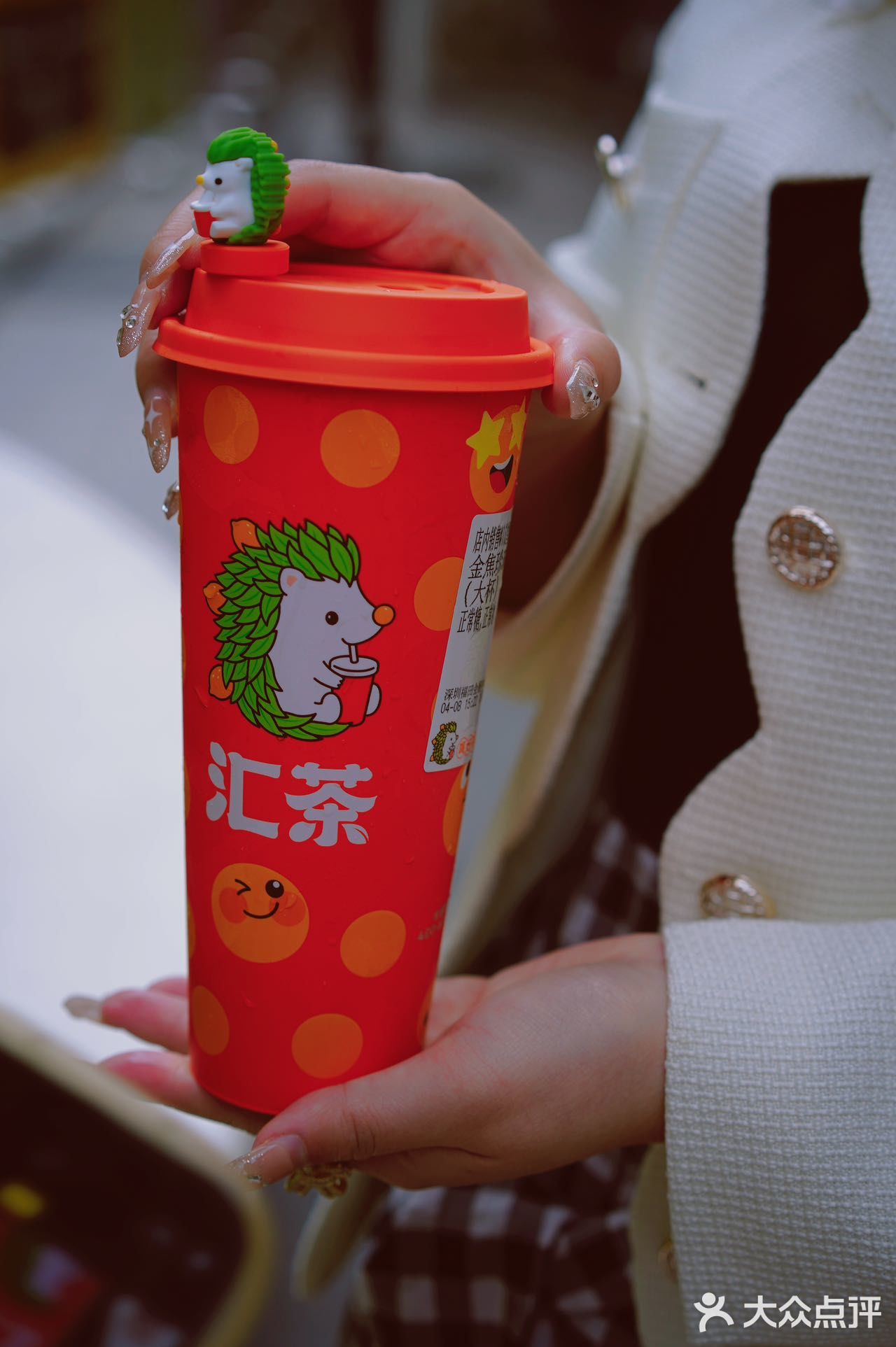 每一口都爆珠的奶茶绝了～